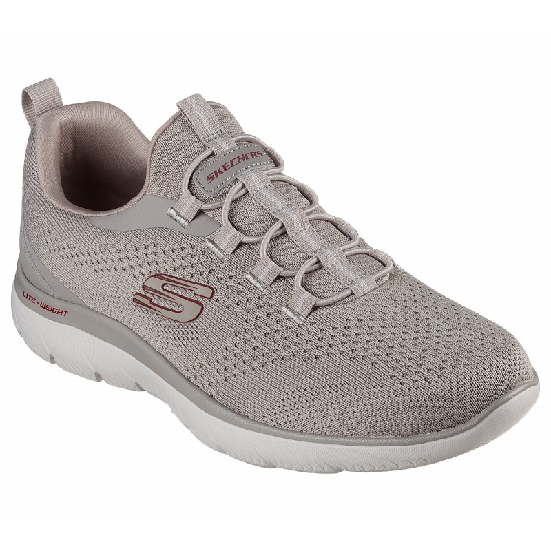 حذاء سكيتشرز سوميتس - تالو للرجال لون بيج- Skechers Men's Summits - Tallo Shoes