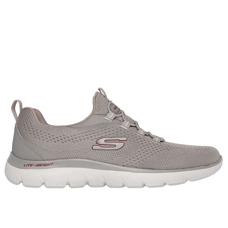حذاء سكيتشرز سوميتس - تالو للرجال لون بيج- Skechers Men's Summits - Tallo Shoes