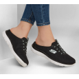 Skechers Women's Summits - Swift Step Shoes - حذاء سكيتشرز سميتس - سويفت ستيب للنساء لون اسود ونعل ابيض