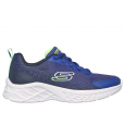 Skechers Unisex' Microspec II - Vovrix Shoes - حذاء سكيتشرز ميكروسبيس 2- فوفريكس للجنسين لون كحلي ونعل ابيض