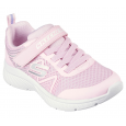 حذاء سكيتشرز مايكروسبيك بلس سويرل سويت للأطفال لون زهري ونعل أبيض- Skechers Kids' Microspec Plus Swirl Sweet Shoes