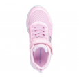 حذاء سكيتشرز مايكروسبيك بلس سويرل سويت للأطفال لون زهري ونعل أبيض- Skechers Kids' Microspec Plus Swirl Sweet Shoes