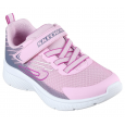 حذاء سكيتشرز مايكروسبيك بلس - سبرينت سبيد للأطفال لون زهري ونعل أبيض- Skechers Kids' Microspec Plus - Sprint Speed Shoes