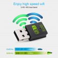 wifi 5G Bluetooth USB adapter - محول لاسلكي بمنفذ يو اس بي