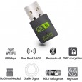 wifi 5G Bluetooth USB adapter - محول لاسلكي بمنفذ يو اس بي