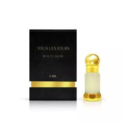 عطر بيوتي مسك من تولي جور للنساء حجم 6 مل - Beauty Musk Perfume By Tous Les Jours For Women 6 Ml