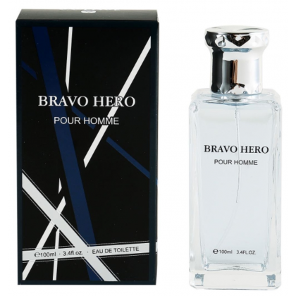 BRAVO HERO POUR HOMME EDT by V.V.LOVE for Men 100ml - عطر برافو هيرو للرجال 100 مل