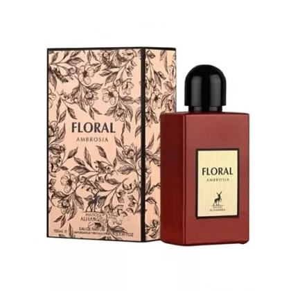 Floral Ambrosia EDP by Maison Alhambra for Women 100 ml - عطر فلورال أمبروسيا من ميزون الهمبرا للنساء 100 مل