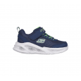 حذاء سكيتشرز ميتور لايت للأطفال لون كحلي ونعل أبيض - Skechers Kid's Meteor - Lights Shoes