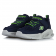 حذاء سكيتشرز ميتور لايت للأطفال لون كحلي ونعل أبيض - Skechers Kid's S Lights: Meteor-Lights Shoes