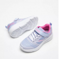 حذاء سكيتشرز جو رن ايلفيت للأطفال لون بنفسجي فاتح ونعل أبيض - Skechers Kid's GO RUN Elevate Shoes