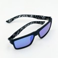 نظارة شمسية للرجال لون أسود وأزرق
