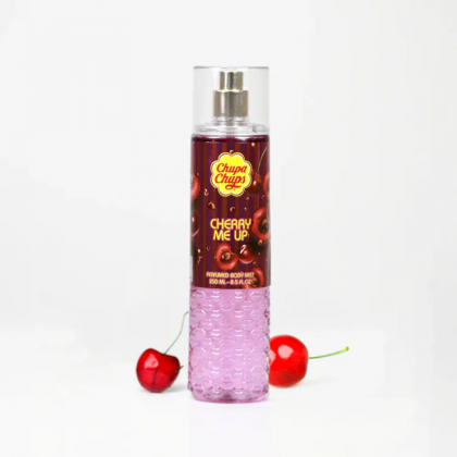 سبلاش جسم برائحة الكرز من تشوبا تشوبس حجم 250 مل -CHERRY ME UP Body Mist By Chupa Chups 250ML