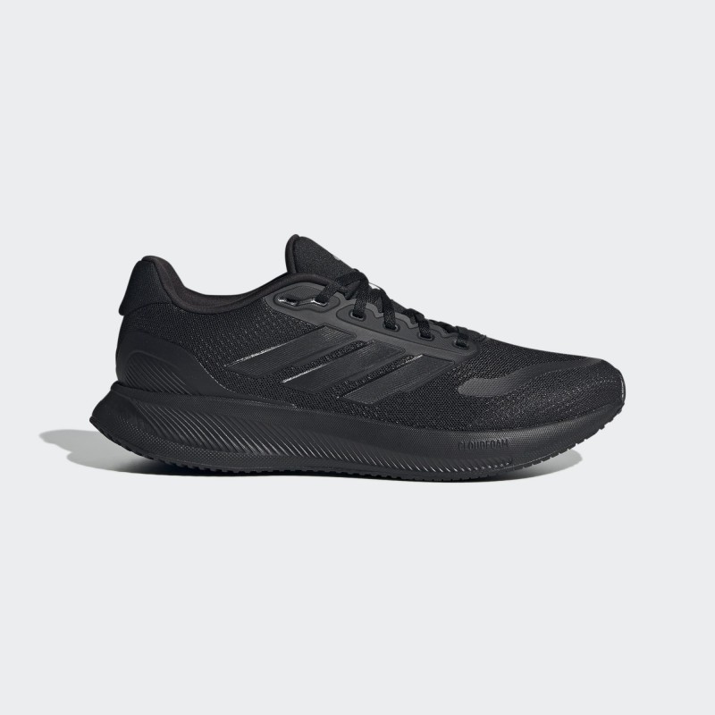 adidas Mens' Runfalcon 5 Running Shoes - Black- حذاء اديداس رن فالكون 5 للرجال لون أسود