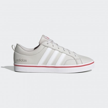 adidas Unisex VS Pace 2.0 Shoes - Grey- حذاء اديداس في اس بيس 2.0 للجنسين لون رمادي ونعل أبيض