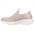 حذاء سكيتشرز سليب انس: ألترا فليكس 3.0 كوزي ستريك للنساء لون زهري ونعل أبيض- Skechers Women's Slip-Ins: Ultra Flex 3.0 - Cozy Streak