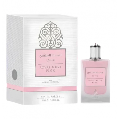 Royal Musk Pink Eau De Parfum by Ard Al Khaleej For Women 50ml - رويال مسك بينك من أرض الخليج او دي بارفان 50 مل