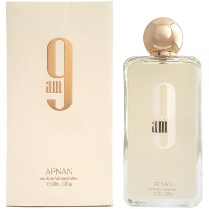 9 AM EDP by Afnan Ladies for Women 100 ml -عطر 9 am للنساء من أفنان 100 مل