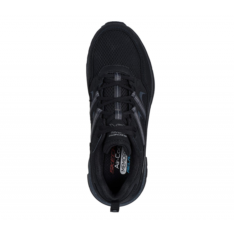 Skechers Men's Relaxed Fit: D'Lux Journey Shoes - حذاء سكيتشرز ريلاكس فيت:دي لوكس جورني للرجال لون أسود