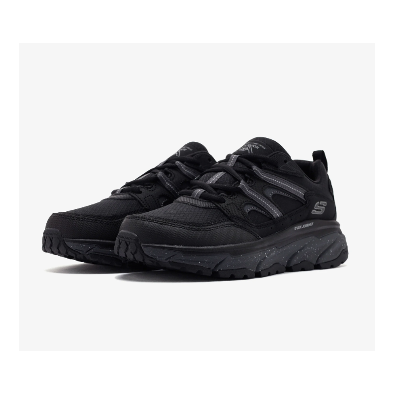 Skechers Men's Relaxed Fit: D'Lux Journey Shoes - حذاء سكيتشرز ريلاكس فيت:دي لوكس جورني للرجال لون أسود