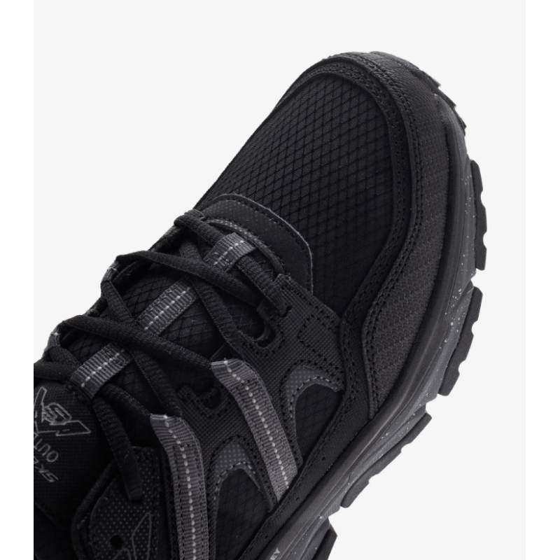 Skechers Men's Relaxed Fit: D'Lux Journey Shoes - حذاء سكيتشرز ريلاكس فيت:دي لوكس جورني للرجال لون أسود