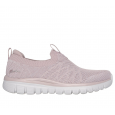 Skechers Women's Active Graceful - Good Vibe Shoes - حذاء سكيتشرز أكتيف جريسفول- جود فايب للنساء لون زهري ونعل أبيض