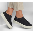 Skechers Women's Bobs Copa Shoes - حذاء سكيتشرز بوبس كوبا للنساء لون أسود ونعل أبيض