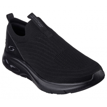 Skechers Men's BOBS Unity - Dashing Through Shoes - حذاء سكيتشرز  بوبس يونيتي- داشينغ ثرو للرجال لون أسود