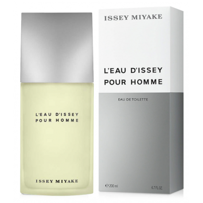 عطر لاو دي ايسي بيور هوم من ايسي مياكي للرجال سعة 200 مل - L'Eau d'Issey Pour Homme EDT By ISSEY MIYAKE 200ml