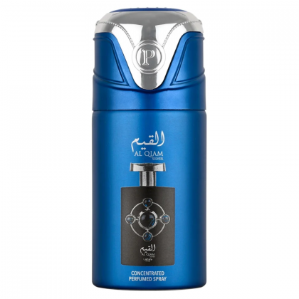 Al Qiam Silver Deodorant By Lattafa Pride 250Ml -مزيل عرق القيم سلفر من لطافة برايد للجنسين حجم 250 مل