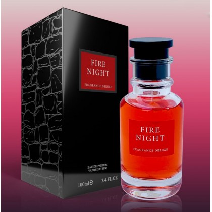 Fire Night EDP By Fragrance Deluxe For Unisex100 ML-عطر فاير نايت من فرانجنس ديلوكس للجنسين سعة 100 مل