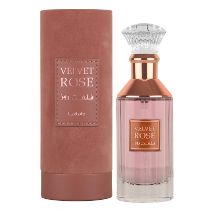 Velvet Rose EDP By Lattafa for Unisex 100 ML -عطر فلفت روز من لطافة للجنسين 100 مل