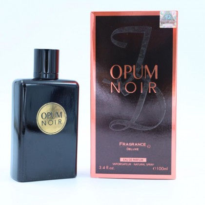 OPUM NOIR EDP By Fragrance Deluxe For Unisex100 ML-عطر اوبوم نيوار من فرانجنس ديلوكس للجنسين سعة 100 مل