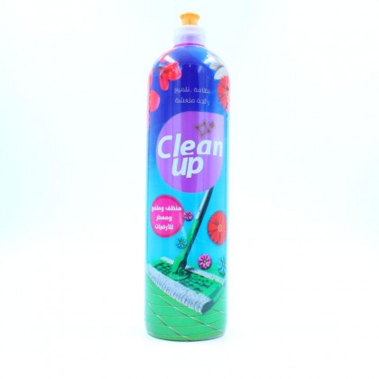 منظف وملمع ومعطر للارضيات Clean up بنفسجي حجم 1 لتر