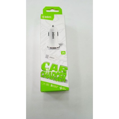 شاحن سيارة مع كيبلType C و مخرجين USB  - ماركة inkax - بقوة 1 أمبير - موديل  CD-13-Type C