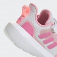 adidas Kids' Fortarun 3 Shoes - White- حذاء اديداس فورتران 3 للأطفال لون ابيض وزهري ونعل أبيض