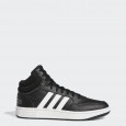 adidas Mens' Hoops 3.0 Mid Classic Vintage Shoes - Black- حذاء اديداس هوبس 3.0 ميد كلاسيك للرجال لون اسود