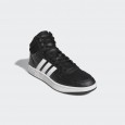 adidas Mens' Hoops 3.0 Mid Classic Vintage Shoes - Black- حذاء اديداس هوبس 3.0 ميد كلاسيك للرجال لون اسود