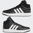 adidas Mens' Hoops 3.0 Mid Classic Vintage Shoes - Black- حذاء اديداس هوبس 3.0 ميد كلاسيك للرجال لون اسود