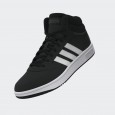 adidas Mens' Hoops 3.0 Mid Classic Vintage Shoes - Black- حذاء اديداس هوبس 3.0 ميد كلاسيك للرجال لون اسود