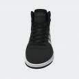 adidas Mens' Hoops 3.0 Mid Classic Vintage Shoes - Black- حذاء اديداس هوبس 3.0 ميد كلاسيك للرجال لون اسود