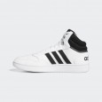 adidas Mens' Hoops 3.0 Mid Classic Vintage Shoes - White- حذاء اديداس هوبس 3.0 ميد كلاسيك للرجال لون ابيض