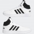 adidas Mens' Hoops 3.0 Mid Classic Vintage Shoes - White- حذاء اديداس هوبس 3.0 ميد كلاسيك للرجال لون ابيض