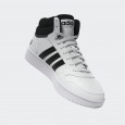 adidas Mens' Hoops 3.0 Mid Classic Vintage Shoes - White- حذاء اديداس هوبس 3.0 ميد كلاسيك للرجال لون ابيض