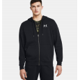 Under Armour Men's UA Icon Fleece Full-Zip Hoodie- جاكيت اندر ارمور ايكون فليس فل زيب للرجال لون أسود