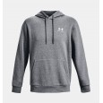 Under Armour Men's UA Icon Fleece Hoodie- هودي اندر ارمور ايكون فليس للرجال لون رمادي