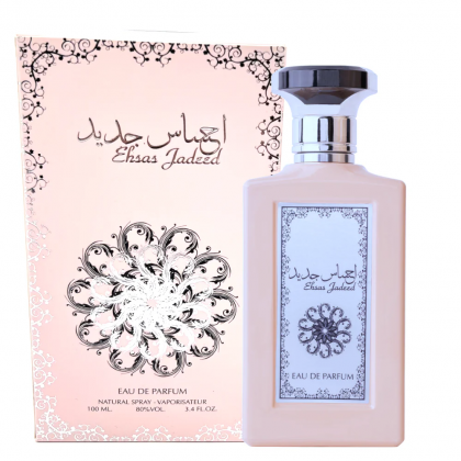 عطر احساس جديد من أرض الزعفران للجنسين 100مل- Ehsas Jadeed EDP By Ard Al Zaafaran For Unisex 100ML