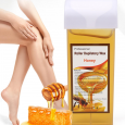 شمع واكس سخان لازالة الشعر (العسل) حجم 100 غم -PROFESSIONAL Roller Depilatory Wax (Honey) 100 G