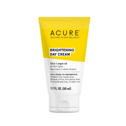 كريم نهاري لتفتيح البشرة من اكيور حجم 50 مل -Brightening Day Cream By Acure 50 ML