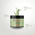 جل تقوية الحواف بإكليل الجبل والنعناع من ميلي أورجانيكس حجم 57 غم -Mielle Organics Rosemary Mint Strengthening Edge Gel 57 G